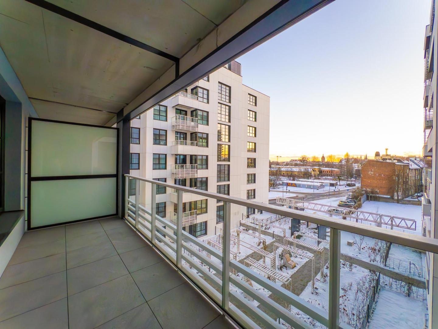 Apartament Z Dwiema Sypialniami + Parking Danzica Esterno foto