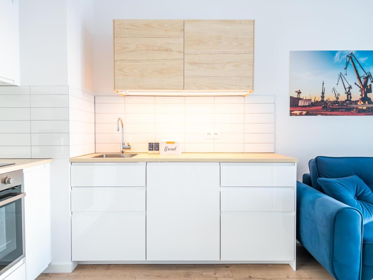Apartament Z Dwiema Sypialniami + Parking Danzica Esterno foto