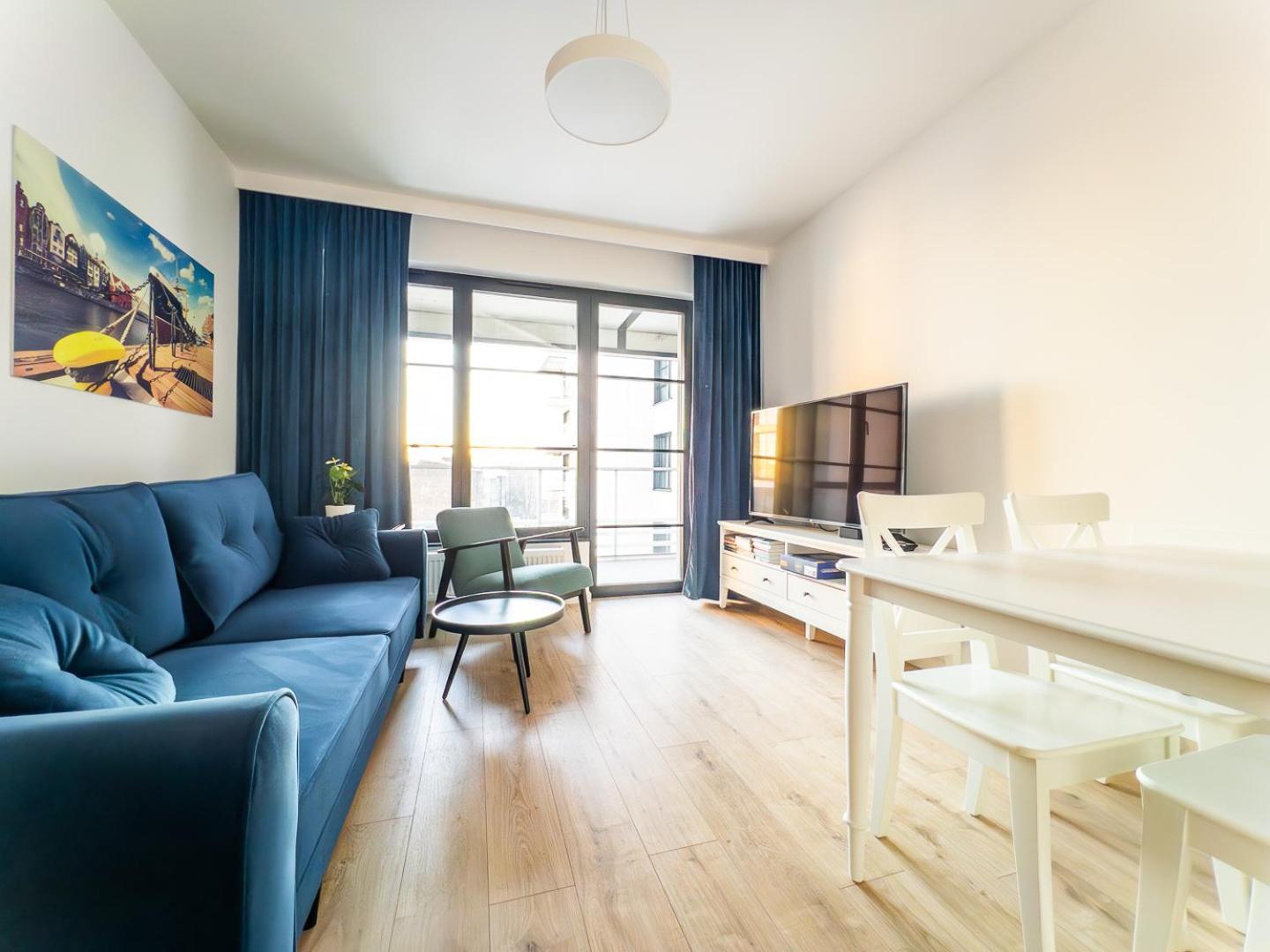 Apartament Z Dwiema Sypialniami + Parking Danzica Esterno foto